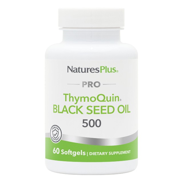 Natures Plus PRO ThymoQuin® Black Seed Oil 500mg 60Softgels