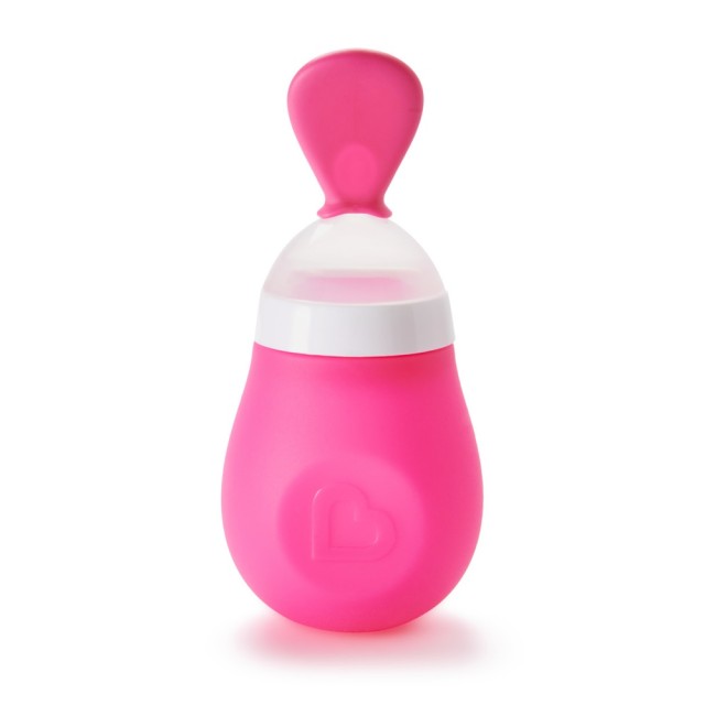 MUNCHKIN - Squeeze Spoon Pink 4m+ | 1τμχ