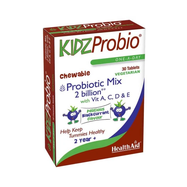 HEALTH AID - Kidz Probio Chewable | 30Tabs
