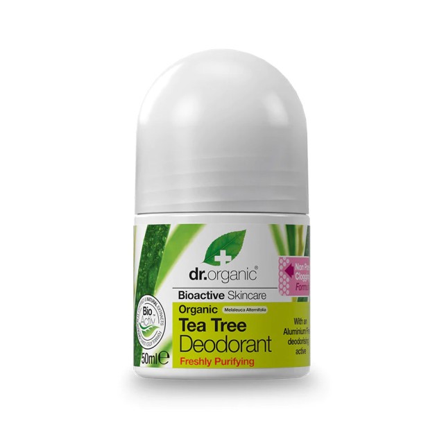 DR.ORGANIC - Organic Tea Tree Deodorant | 50ml